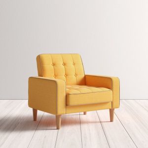 Ghế sofa đơn vuông bọc vải nhiều màu GSD68008
