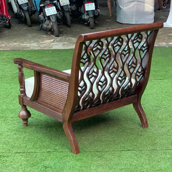 Ghế sofa đơn Heingway bọc nệm gỗ tần bì Ash GSD68096