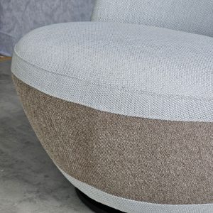 Ghế sofa xoay TARICA bọc nệm vải BOUCLÉ GSD68089