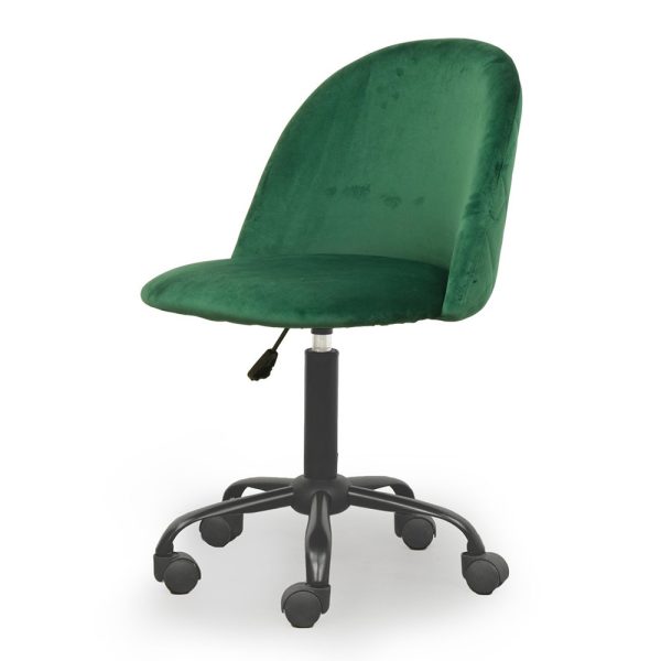 Ghế LUCAS 02 chân xoay nêm nhung nhiều màu GAK009
