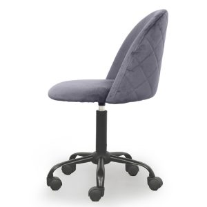 Ghế LUCAS 02 chân xoay nêm nhung nhiều màu GAK009