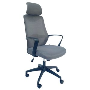 Ghế văn phòng chân xoay có tựa đầu MF719L