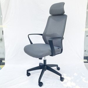 Ghế văn phòng chân xoay có tựa đầu MF719L