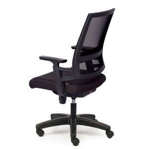 Ghế xoay văn phòng lưng lưới, chân nhựa HOM1085-03