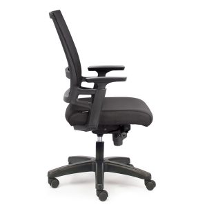 Ghế xoay văn phòng lưng lưới, chân nhựa HOM1085-03