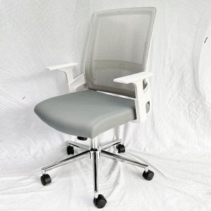 Ghế văn phòng chân xoay viền trắng HOM1086-01