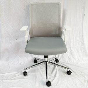 Ghế văn phòng chân xoay viền trắng HOM1086-01
