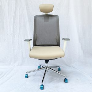Ghế văn phòng chân xoay có tựa đầu MandyT01-HOGVP027