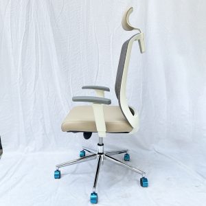 Ghế văn phòng chân xoay có tựa đầu MandyT01-HOGVP027