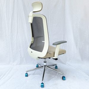 Ghế văn phòng chân xoay có tựa đầu MandyT01-HOGVP027