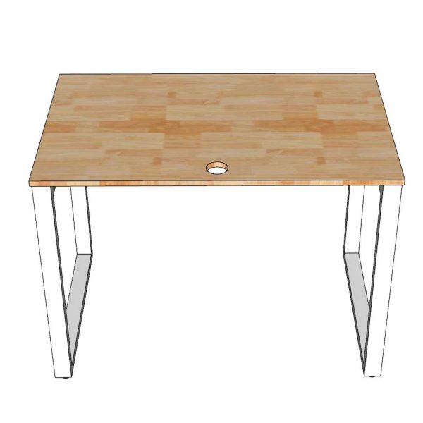 Bàn làm việc 100x60 Rectang Concept lắp ráp HBRT001