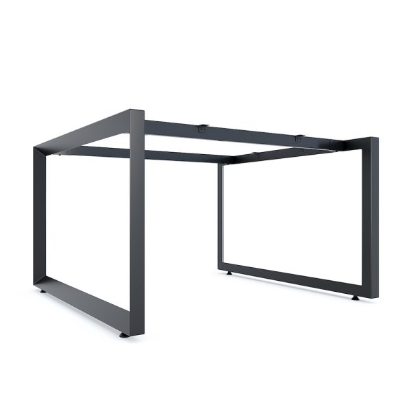 Chân sắt tam giác cho bàn cụm 2 120x120cm hệ Trian II HCTG019