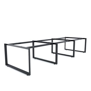 Chân bàn cụm 6 360x120cm chân sắt tam giác hệ Trian II HCTG021