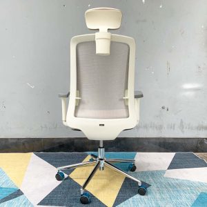 Ghế văn phòng chân xoay có tựa đầu MandyT01-HOGVP027