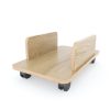 Kệ để PCU có bánh xe gỗ Plywood phủ melamin KCPU68009