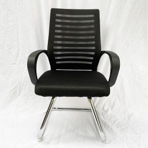 Ghế văn phòng chân quỳ lưng lưới màu đen MFW19Q