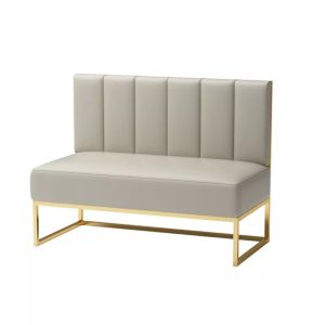 Ghế sofa băng 1m2 khung sắt nệm bọc simili SFB68072