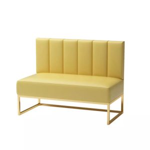 Ghế sofa băng 1m2 khung sắt nệm bọc simili SFB68072