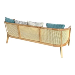 Ghế sofa băng Harvey 1m8 lưới mây SFB68066