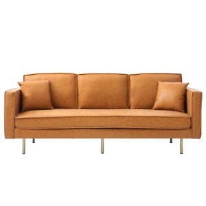 Sofa băng 220x90cm Loveseat 07 nệm bọc simili sang trọng SFB68047