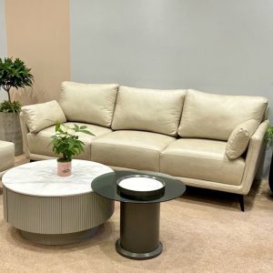 Sofa băng nệm simili chân sắt SFB68063