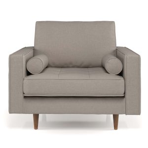 Ghế sofa đơn nệm bọc vải ArmChairm 04 GSD68033