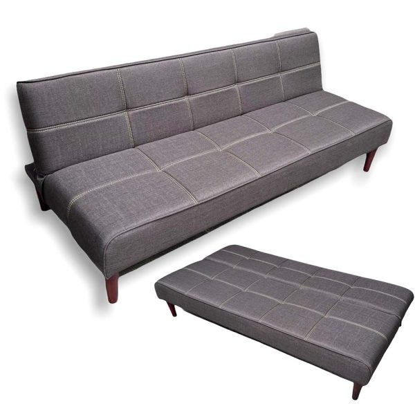 Sofa giường màu xám đen 168x86x33cm SFG68018