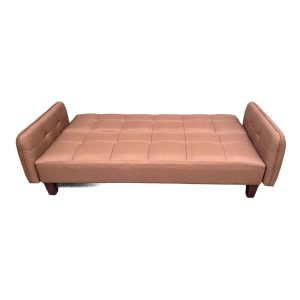 Sofa giường, sofa bed vải màu cafe đậm BNS1802