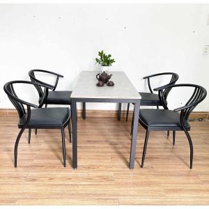 Bàn cafe, nhà hàng 1m2 gỗ Plywood chân sắt CFD68153