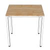 Bàn mini 70x50cm gỗ tự nhiên chân sắt IDE68016