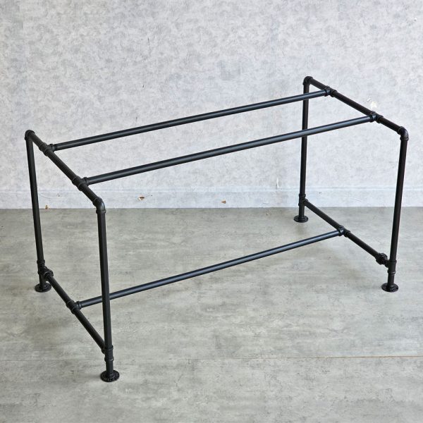 Chân bàn ống nước sắt cho bàn 140x80cm sơn tĩnh điện HCPP012