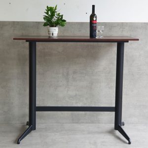 Bàn bar chữ nhật 120x60cm chân sắt sơn tĩnh điện BB023