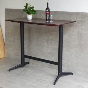 Bàn bar chữ nhật 120x60cm chân sắt sơn tĩnh điện BB023