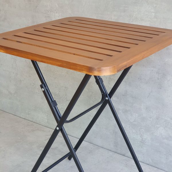 Bàn cafe ngoài trời xếp gọn Patio 55x55cm CFD68055