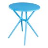 Bàn tròn 60cm mặt nhựa nhiều màu ST3025