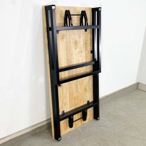 Chân sắt gấp gọn cho bàn 100x60x75cm CHB68040
