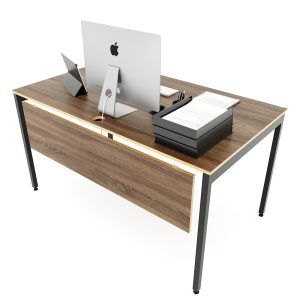 Chân sắt lắp ráp cho bàn 140x80cm hệ Slean HCSL010