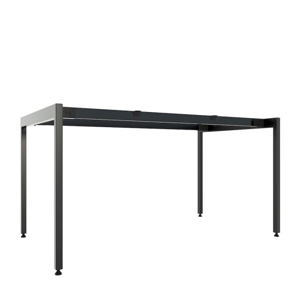 Chân sắt lắp ráp cho bàn 140x80cm hệ Slean HCSL010