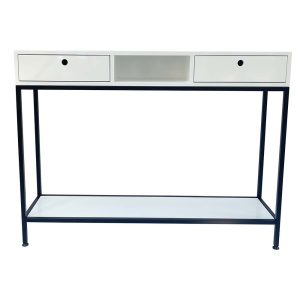 Bàn console, bàn trang trí 2 tầng có ngăn kéo CST011