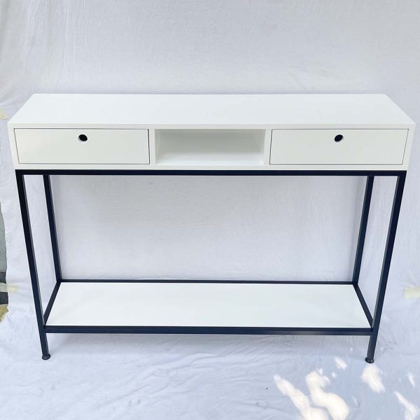 Bàn console, bàn trang trí 2 tầng có ngăn kéo CST011