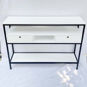 Bàn console, bàn trang trí 3 tầng có ngăn kéo CST015