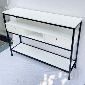 Bàn console, bàn trang trí 3 tầng có ngăn kéo CST015