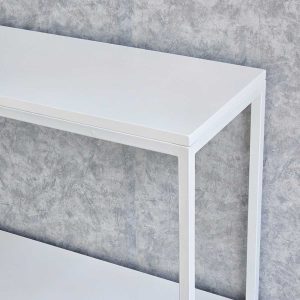 Bàn Console 120x30x81cm gỗ cao su khung sắt CST067