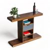 Bàn trang trí phòng khách có ngăn kéo 110x30x85cm gỗ cao su CST063