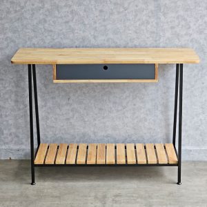 Bàn console có ngăn kéo 120x40x85cm gỗ cao su CST069