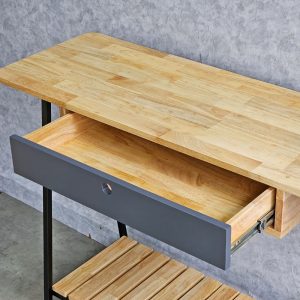 Bàn console có ngăn kéo 120x40x85cm gỗ cao su CST069