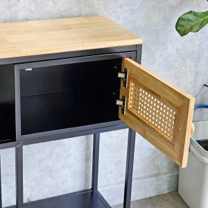 Bàn console 100x30x85cm gỗ cao su CST080