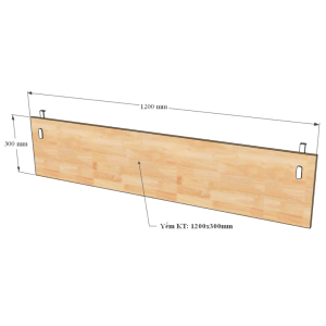 HBMC027 - Bàn cụm 2 góc L nối tiếp MConcept