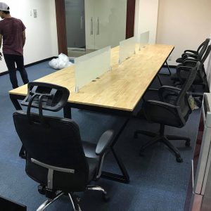 Bàn cụm 6 360x120 MConcept chân sắt lắp ráp