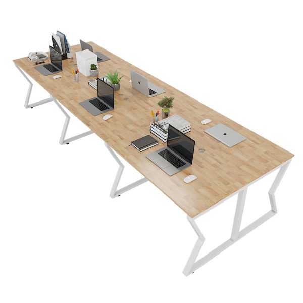 HBMC016 - Bàn cụm 6 360x120 MConcept chân sắt lắp ráp